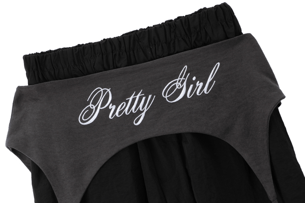 Embroidered Apron - Waist Wide - Leg Pants - COPPING THREADS - CT Select