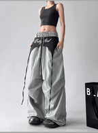 Embroidered Apron - Waist Wide - Leg Pants - COPPING THREADS - CT Select