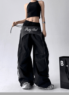 Embroidered Apron - Waist Wide - Leg Pants - COPPING THREADS - CT Select