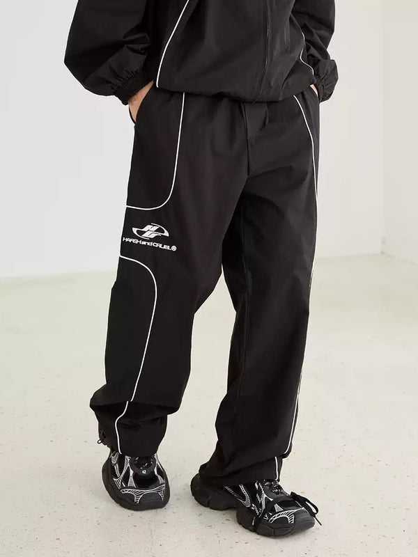 Embroidered Patchwork Football Club Training Jacket - COPPING THREADS - Harsh and Cruel