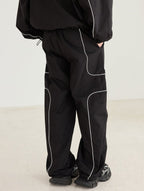 Embroidered Patchwork Football Club Training Jacket - COPPING THREADS - Harsh and Cruel