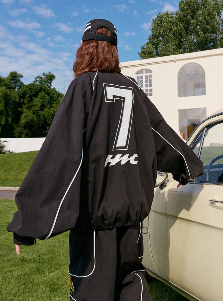 Embroidered Patchwork Football Club Training Jacket - COPPING THREADS - Harsh and Cruel