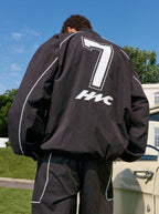 Embroidered Patchwork Football Club Training Jacket - COPPING THREADS - Harsh and Cruel