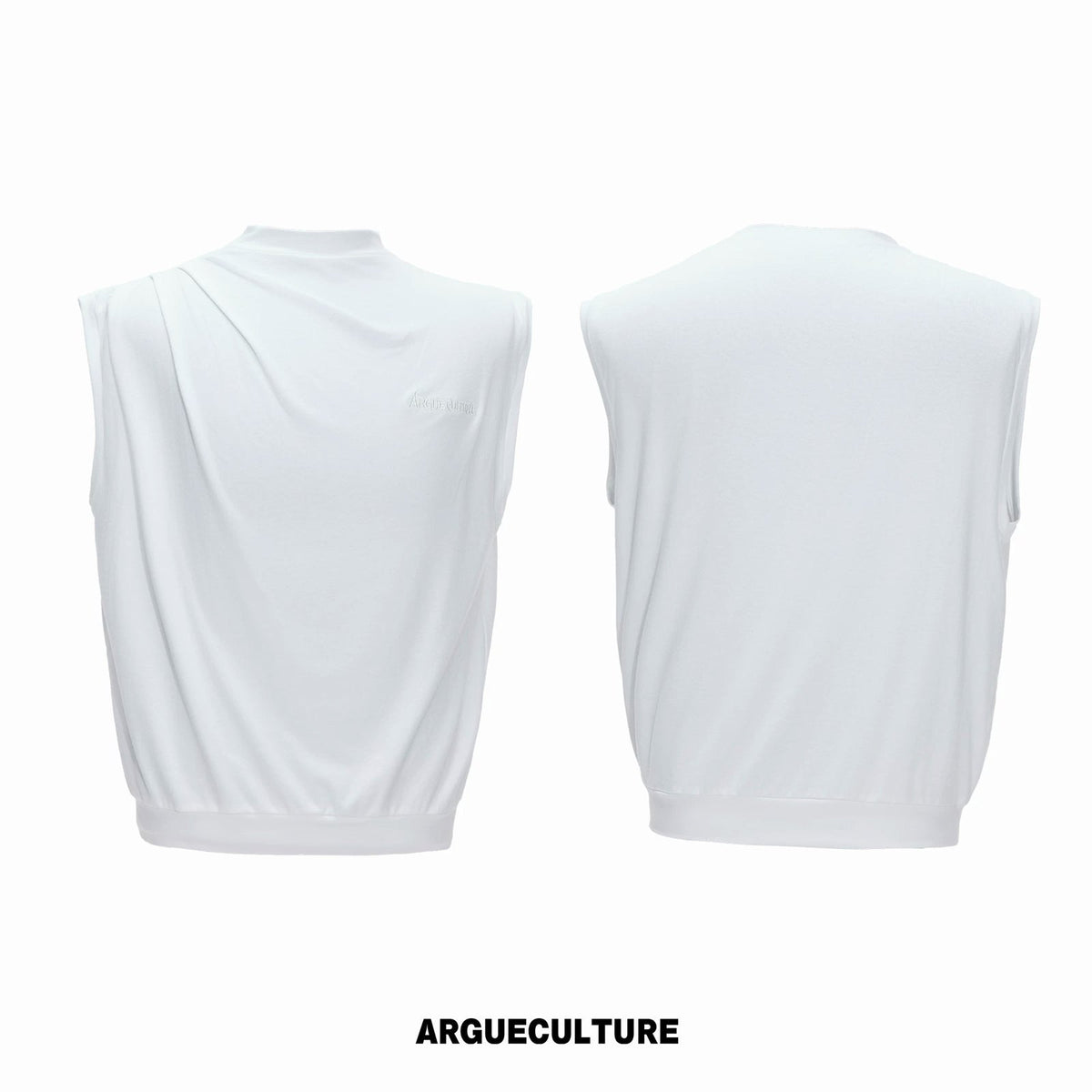 Embroidered Relaxed Tank Top - COPPING THREADS - Argue Culture