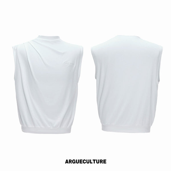 Embroidered Relaxed Tank Top - COPPING THREADS - Argue Culture
