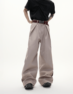 Embroidered Side Panel Wide - Leg Trousers - COPPING THREADS - ArguE CulturE