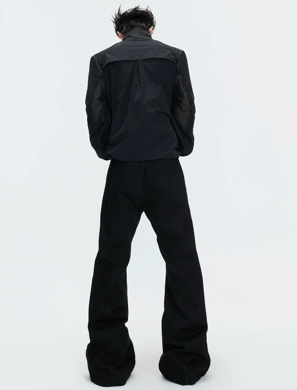 Embroidered Stand-Collar Lightweight Jacket - COPPING THREADS - Argue Culture