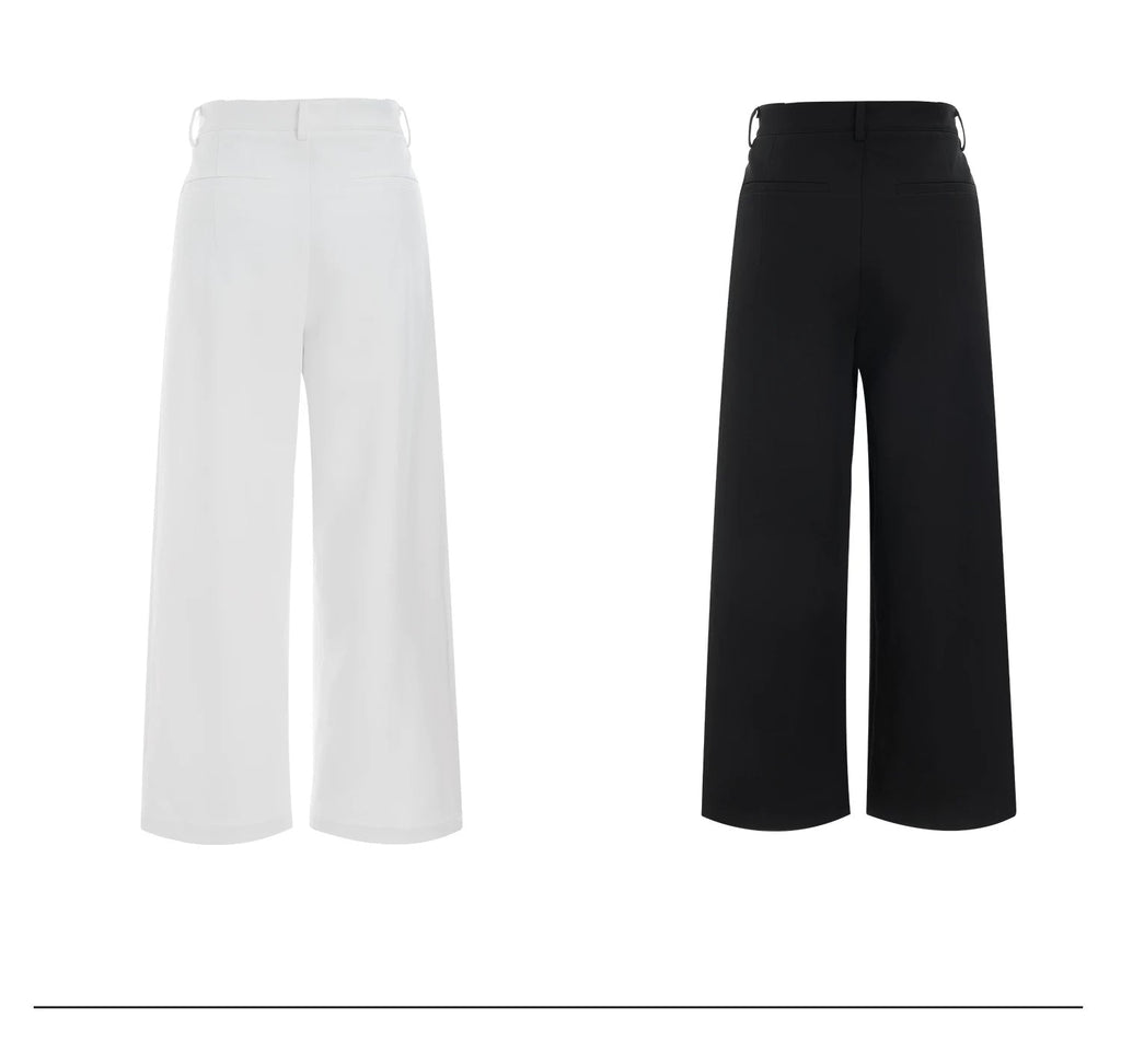 Embroidered Wide-Leg Tailored Pants - COPPING THREADS - Argue Culture
