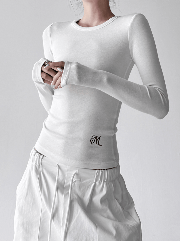 Essential Slim-Fit Long Sleeve Top - CT52179 - COPPING THREADS - CT Select