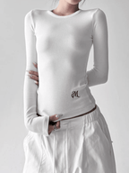 Essential Slim-Fit Long Sleeve Top - CT52179 - COPPING THREADS - CT Select