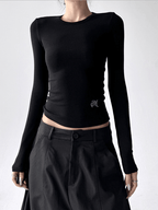 Essential Slim-Fit Long Sleeve Top - CT52179 - COPPING THREADS - CT Select