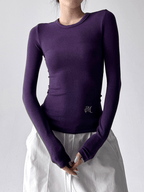 Essential Slim-Fit Long Sleeve Top - CT52179 - COPPING THREADS - CT Select