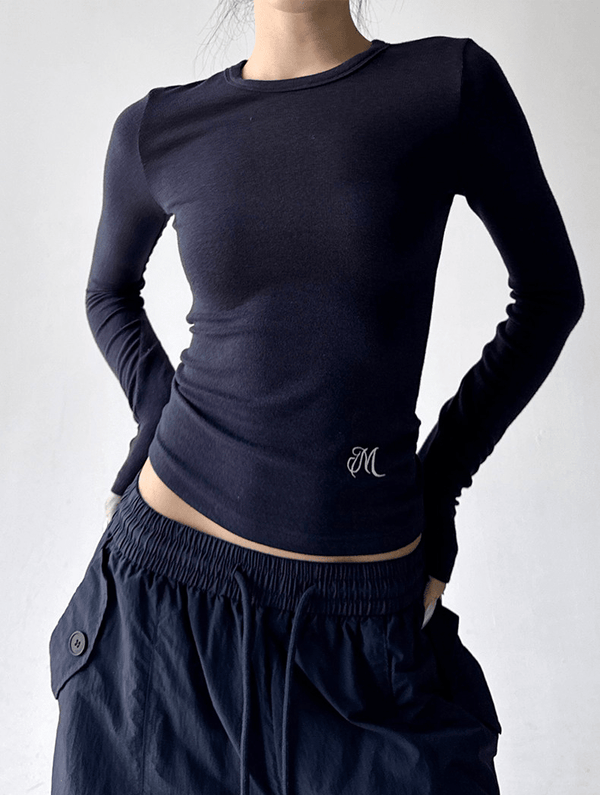 Essential Slim-Fit Long Sleeve Top - CT52179 - COPPING THREADS - CT Select