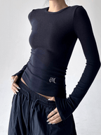 Essential Slim-Fit Long Sleeve Top - CT52179 - COPPING THREADS - CT Select
