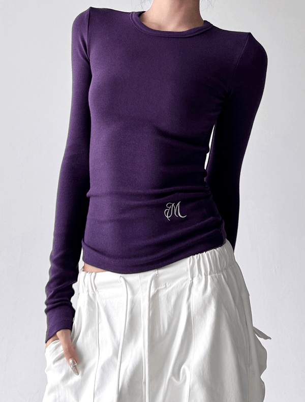 Essential Slim-Fit Long Sleeve Top - CT52179 - COPPING THREADS - CT Select