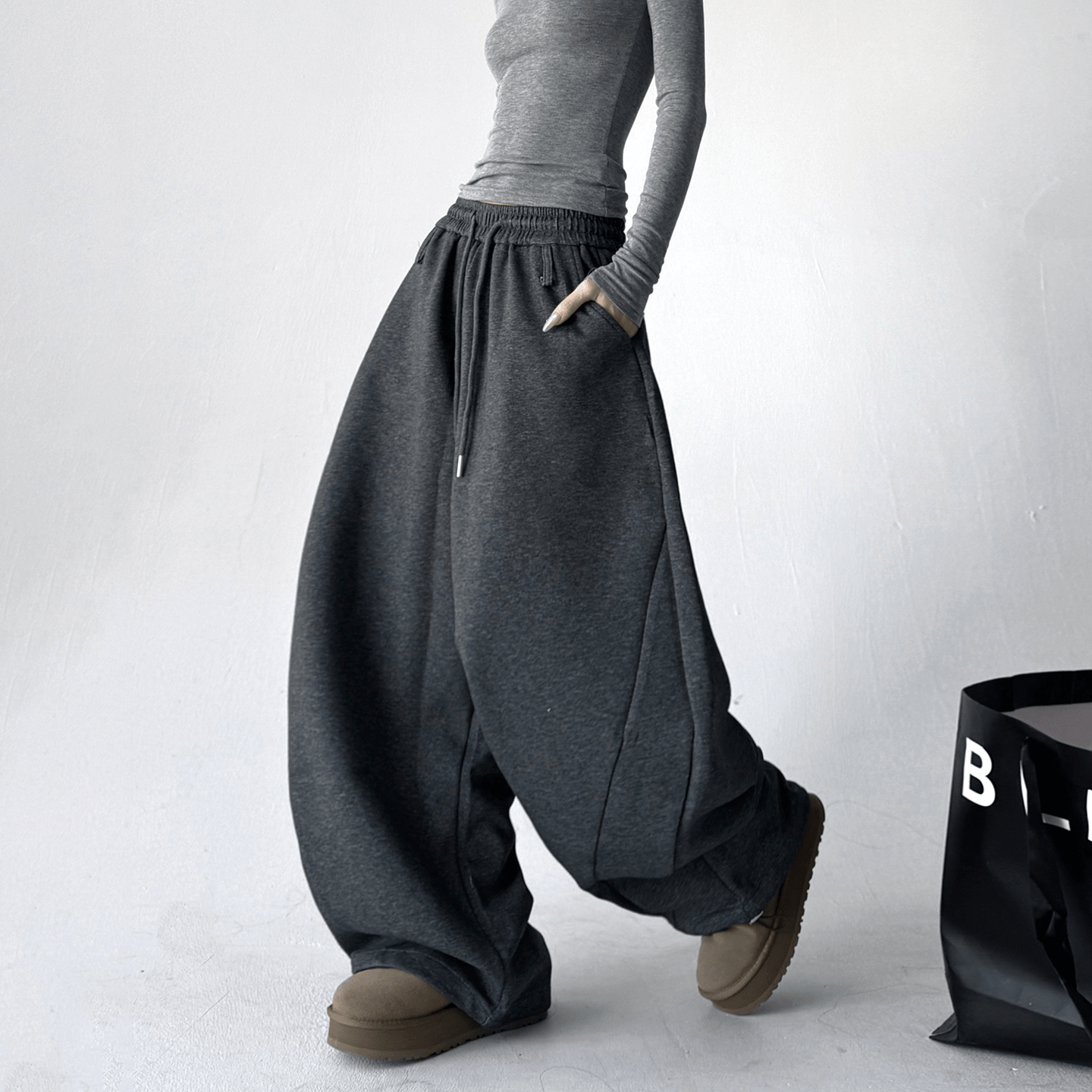 Essential Wide - Leg Sweatpants - COPPING THREADS - CT Select