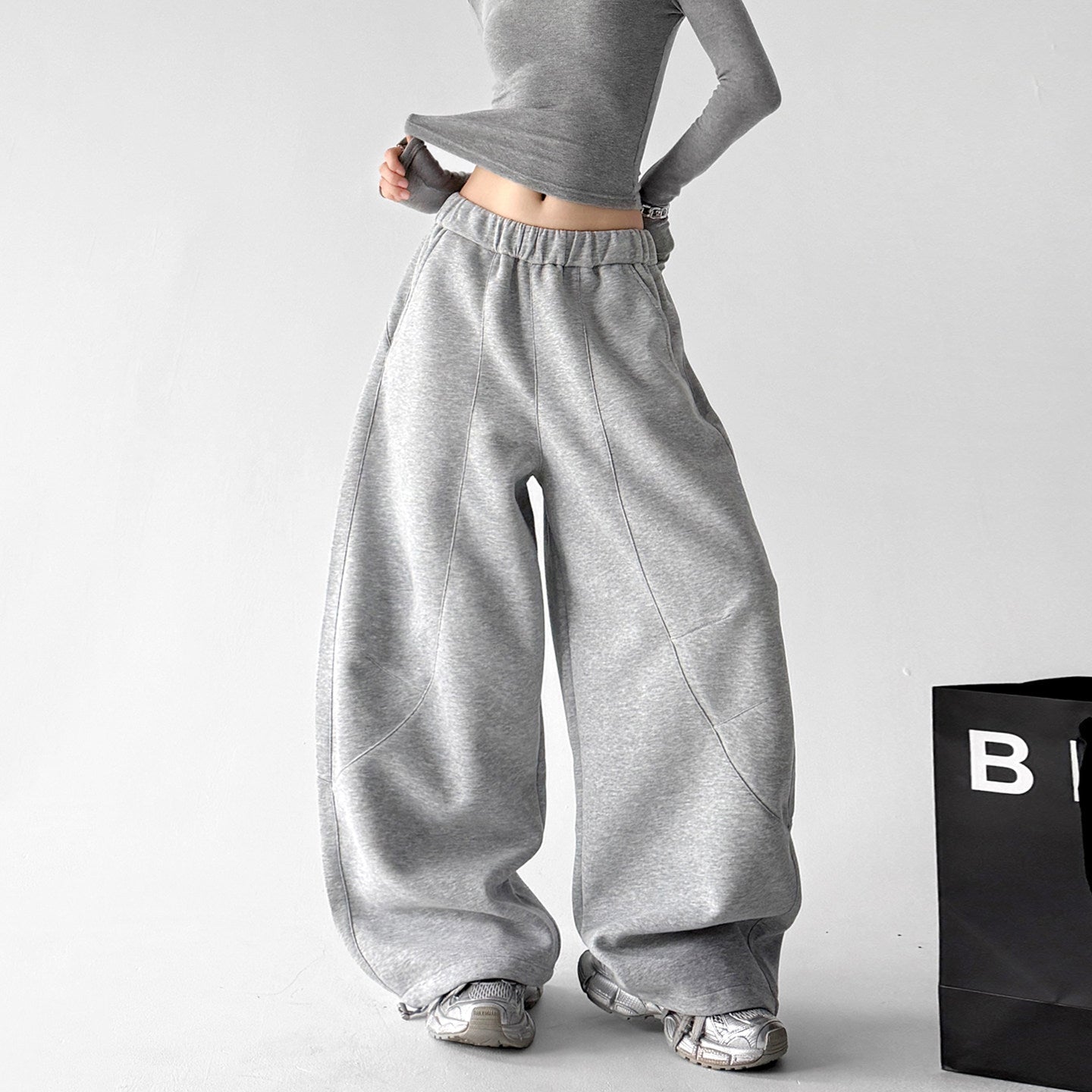 Extra-Long Balloon Sweatpants - CT233 - COPPING THREADS - CT ORIGINALS