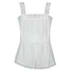 Eyelet Embroidered Cotton Sleepwear Set - COPPING THREADS - CT Dreamscape