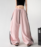 Side Stripe Wide Leg Pants - CT66171