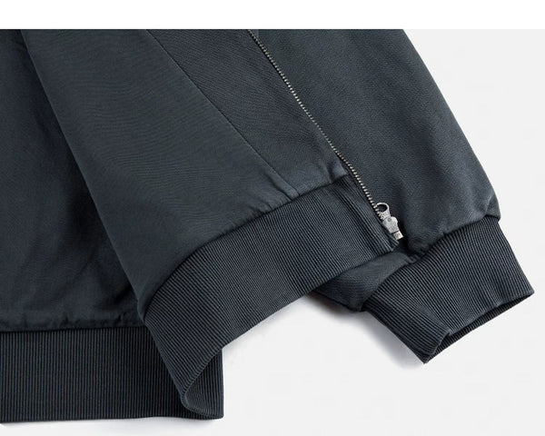Faded Double-Layer Zip Hoodie - COPPING THREADS - IDLT