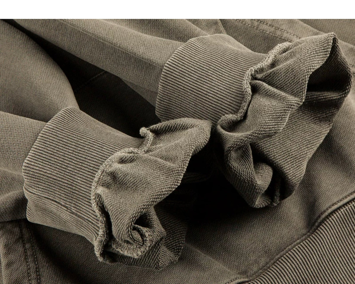 Faded Drop-Shoulder Hoodie - COPPING THREADS - IDLT