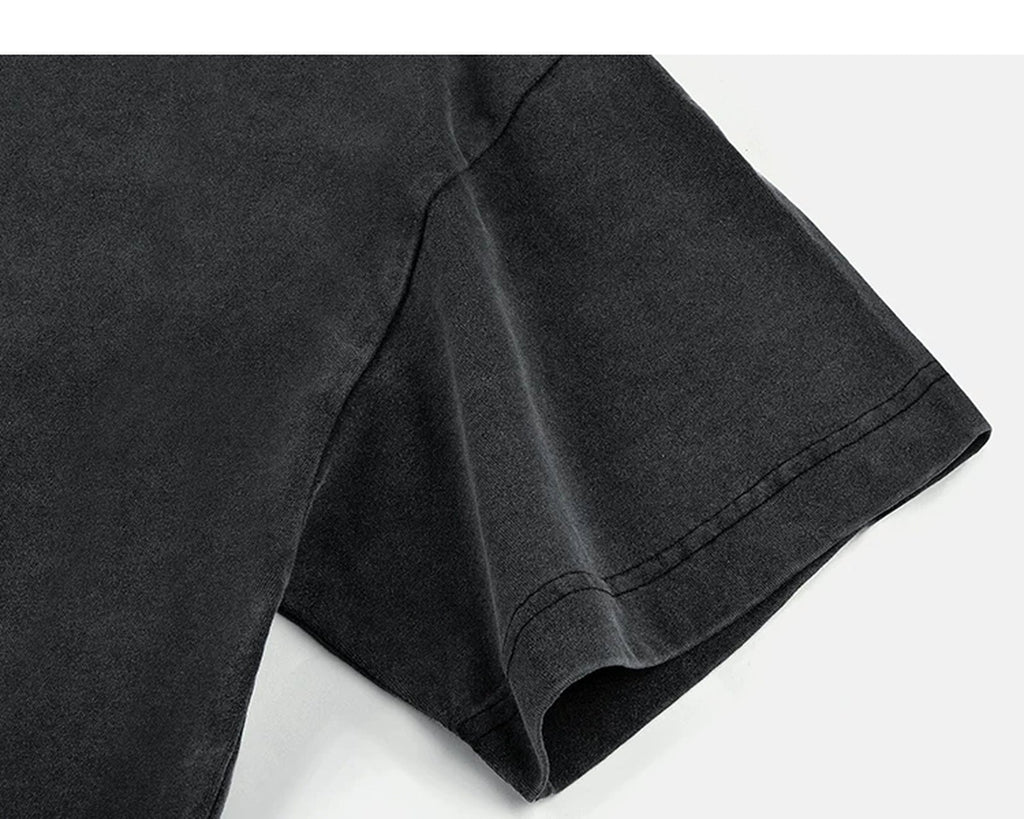 Faded Drop-Shoulder Tee - COPPING THREADS - IDLT