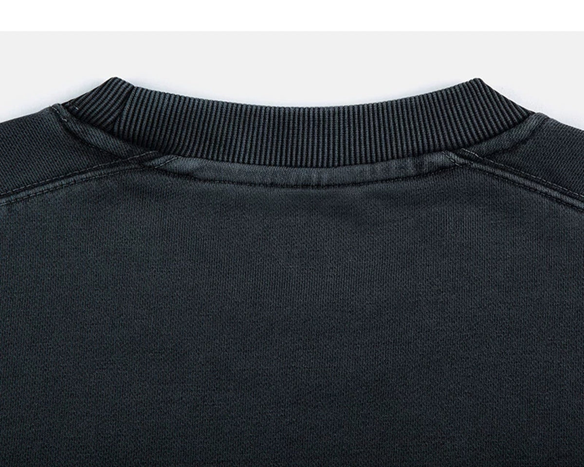 Faded Oversized Sweatshirt - COPPING THREADS - IDLT