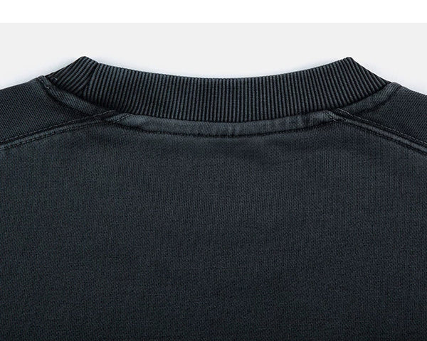 Faded Oversized Sweatshirt - COPPING THREADS - IDLT