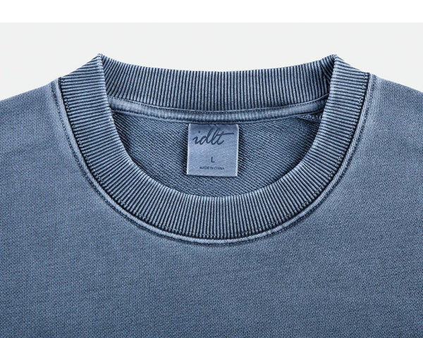 Faded Oversized Sweatshirt - COPPING THREADS - IDLT
