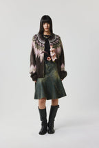 Fair Isle Pattern Wool Blend Cardigan - COPPING THREADS - CHICISLAND