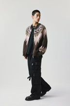 Fair Isle Pattern Wool Blend Cardigan - COPPING THREADS - CHICISLAND