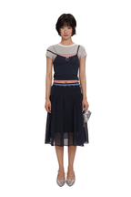 Faux 3 - Piece Layered Look Lace Trim Tee - COPPING THREADS - MOROMORO