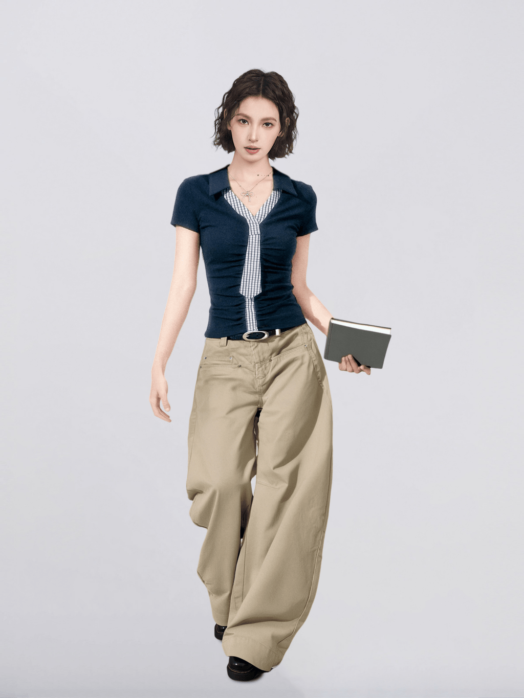 Faux Layered Polo Tee - COPPING THREADS - CT Select