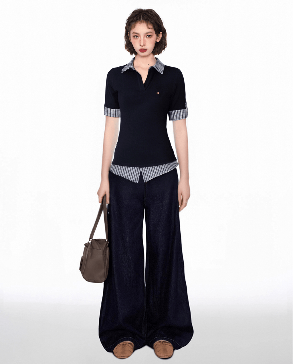 Faux Layered Slim Fit Polo Shirt - COPPING THREADS - CT Select