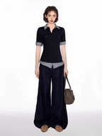 Faux Layered Slim Fit Polo Shirt - COPPING THREADS - CT Select