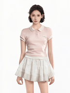 Faux Layered Slim Fit Polo Tee - COPPING THREADS - CT Select