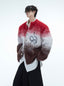 Faux Mink Snake Print Gradient Sweater - COPPING THREADS - ArguE CulturE