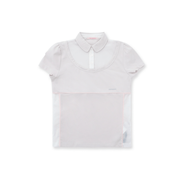 Faux Two - Piece Color - Blocked Polo Tee - COPPING THREADS - MOROMORO