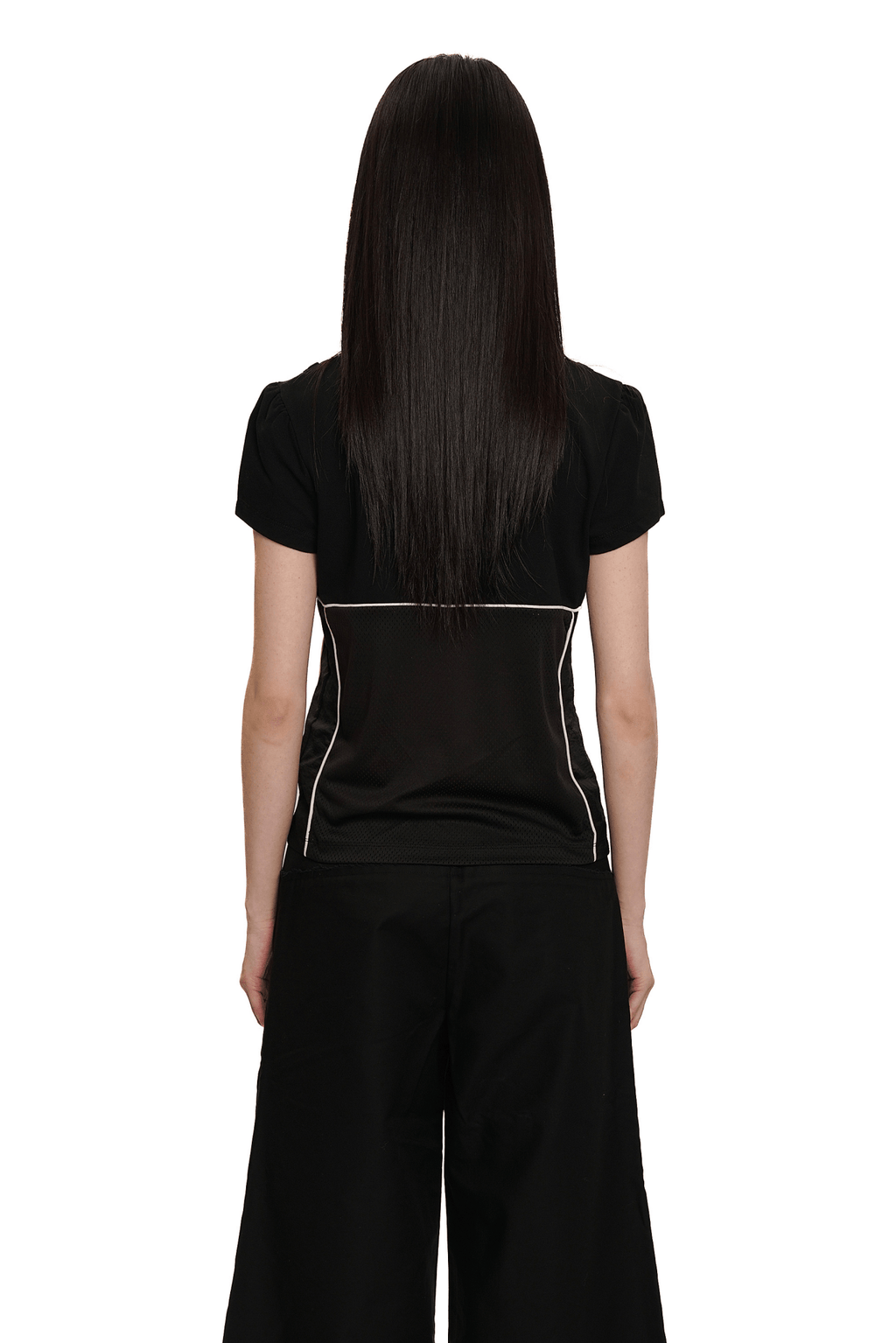 Faux Two - Piece Color - Blocked Polo Tee - COPPING THREADS - MOROMORO