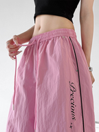 Piping Wide-Leg Track Pants - CT6214