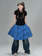 Fetter to the World Plaid Overlay Skirt - COPPING THREADS - CT Coquette
