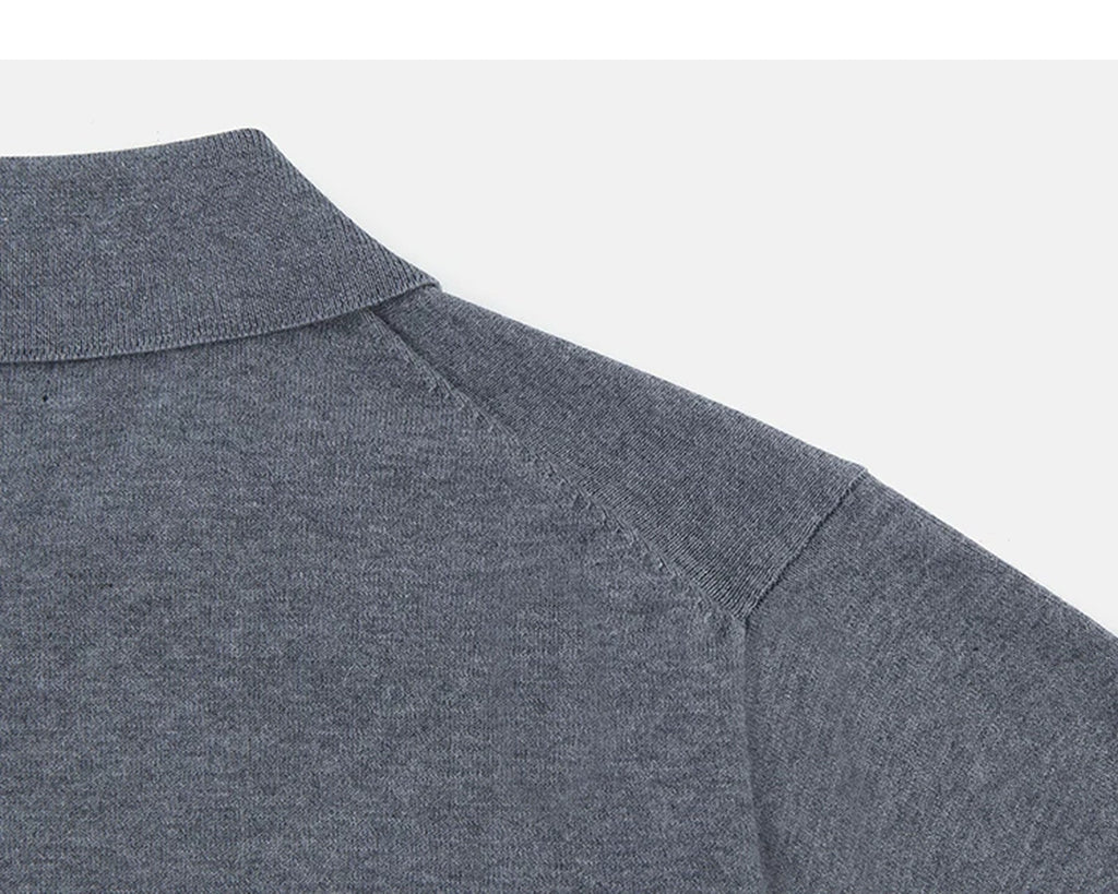 Fine-Knit Polo - COPPING THREADS - IDLT