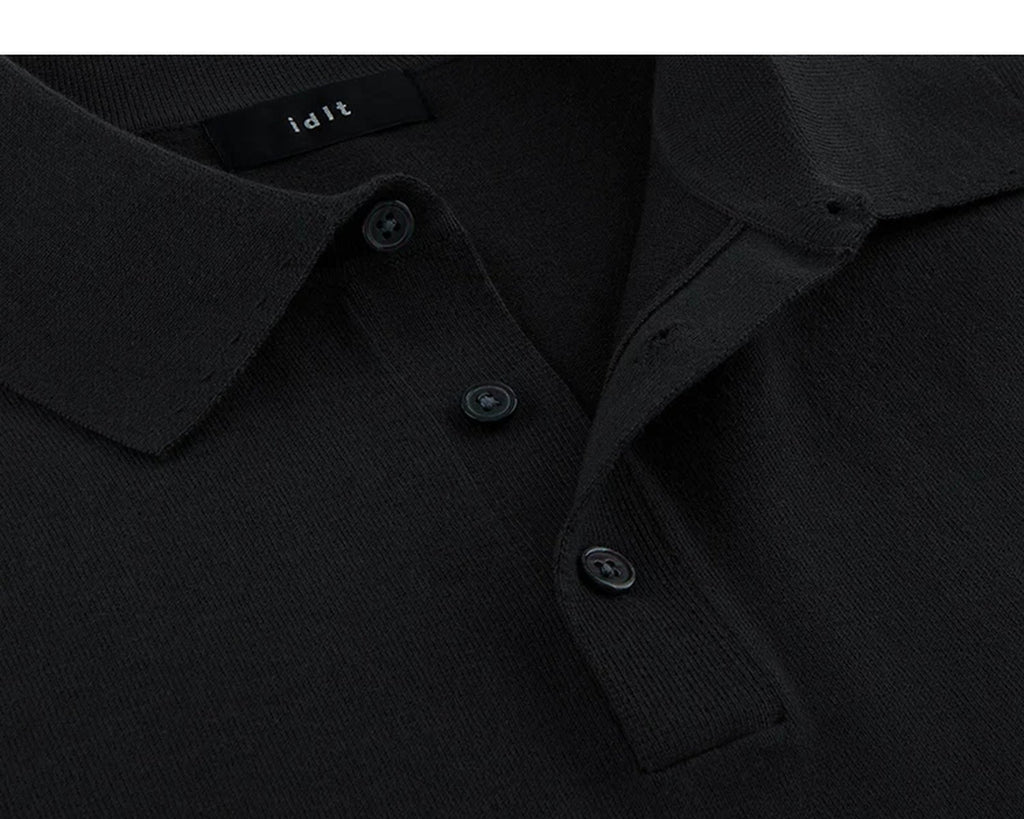 Fine-Knit Polo - COPPING THREADS - IDLT