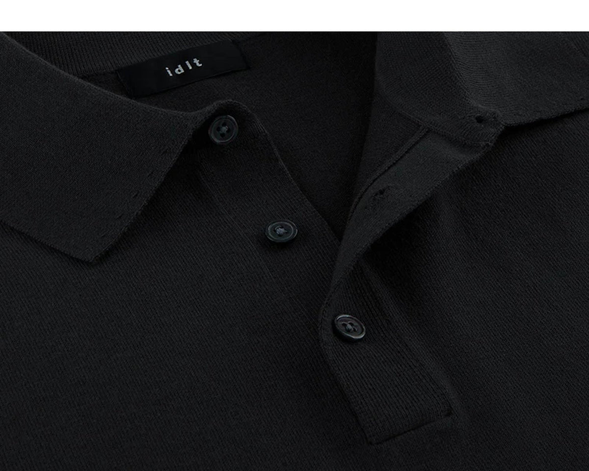 Fine-Knit Polo - COPPING THREADS - IDLT