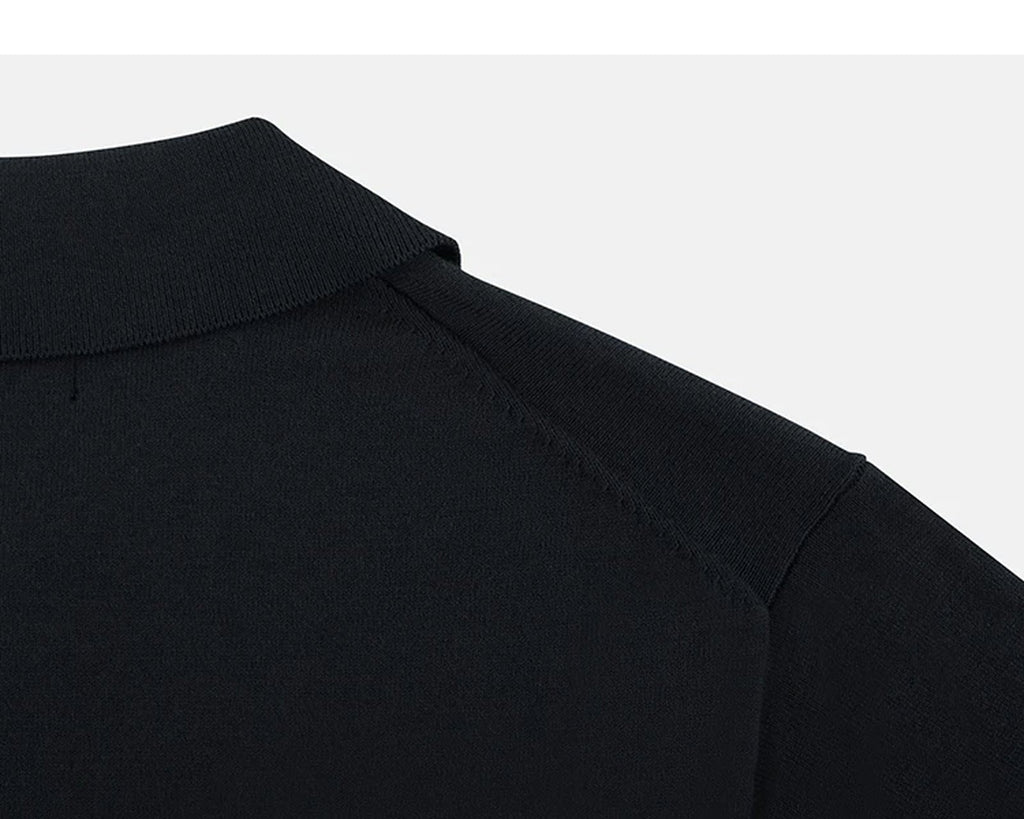 Fine-Knit Polo - COPPING THREADS - IDLT