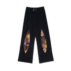 Fireworks Embroidered Straight - leg Pants - COPPING THREADS - APRIORITY