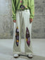 Fireworks Embroidered Straight - leg Pants - COPPING THREADS - APRIORITY
