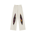 Fireworks Embroidered Straight - leg Pants - COPPING THREADS - APRIORITY