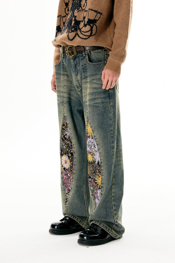 Fireworks Wash Vintage Distressed Denim - COPPING THREADS - APRIORITY