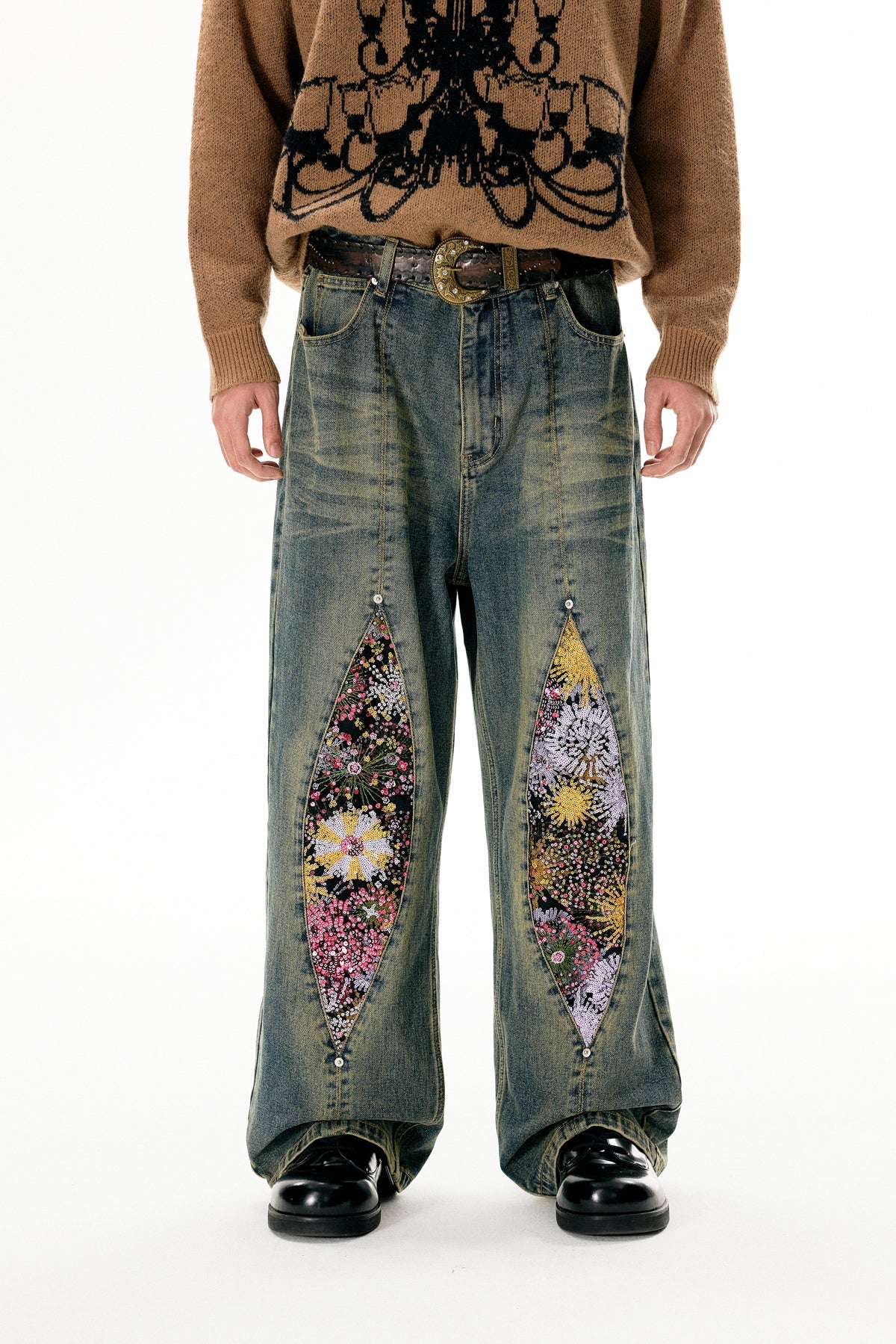Fireworks Wash Vintage Distressed Denim - COPPING THREADS - APRIORITY